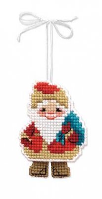 click here to view larger image of Santa Claus - Decoration (counted cross stitch kit)