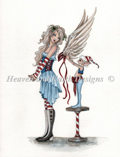 click here to view larger image of An Angel Gets Her Wings - Amy Brown (chart)