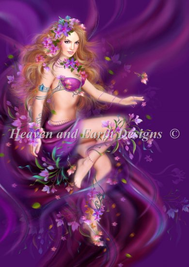 click here to view larger image of Mini Purple Fairy - Alena Lazareva (chart)