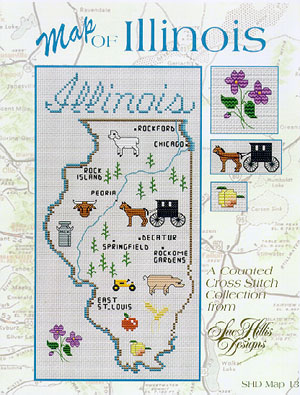 click here to view larger image of Illinois Map (chart)