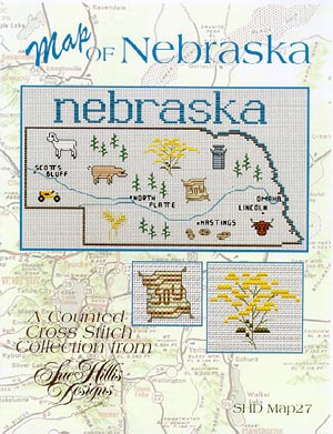 click here to view larger image of Nebraska Map (chart)