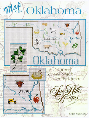 click here to view larger image of Oklahoma Map (chart)