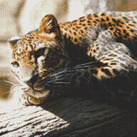 click here to view larger image of Relaxing Leopard (chart)