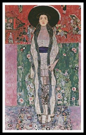 click here to view larger image of Portrait of Adele Bloch-Bauer II  (Gustav Klimt) (chart)