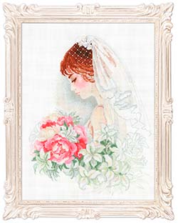 click here to view larger image of Bride (counted cross stitch kit)