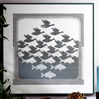 click here to view larger image of Bird / Fish - Light (counted cross stitch kit)