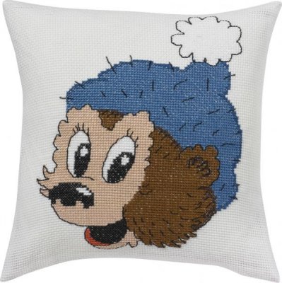 click here to view larger image of Rasmus Klump Pillow (counted cross stitch kit)