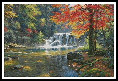 click here to view larger image of Tranquil Falls  (Mark Keathley) (chart)