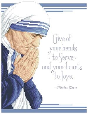 click here to view larger image of Mother Teresa (chart)