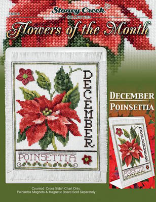 click here to view larger image of Flowers of the Month - December Poinsettia (chart)