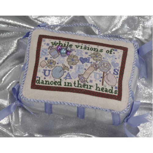 click here to view larger image of Sugar Plums - 2002 Annual Ornament Kit (counted cross stitch kit)
