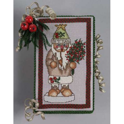 click here to view larger image of Nutcracker / Smoker Santa - 2003 Ornament (counted cross stitch kit)
