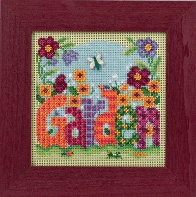 click here to view larger image of Garden (counted cross stitch kit)