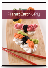 click here to view larger image of Planet Earth 6 Ply - Solid (fiber)