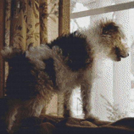 click here to view larger image of Dog Staring Out A Window (chart)