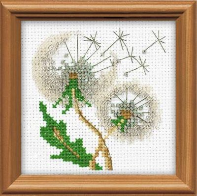 click here to view larger image of Dandelion Seeds (counted cross stitch kit)