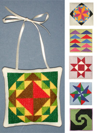 click here to view larger image of American Quilt Trail (counted cross stitch kit)