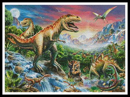 click here to view larger image of Jurassic Landscape  (Adrian Chesterman) (chart)
