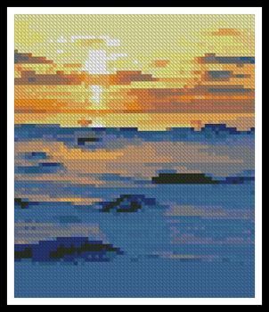 click here to view larger image of Mini Sunset (chart)