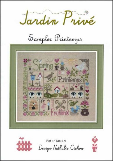 click here to view larger image of Sampler Printemps (chart)