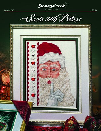 click here to view larger image of Santa With Buttons (chart)