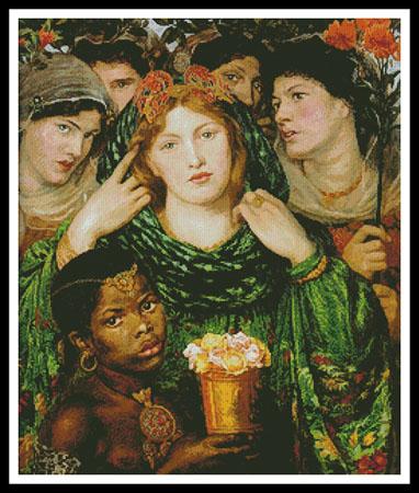 click here to view larger image of Beloved, The  (Dante Gabriel Rossetti) (chart)