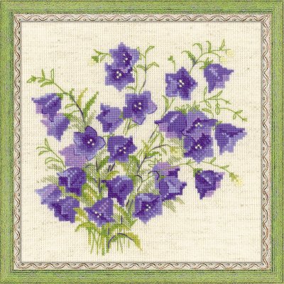 click here to view larger image of Bellflower (counted cross stitch kit)