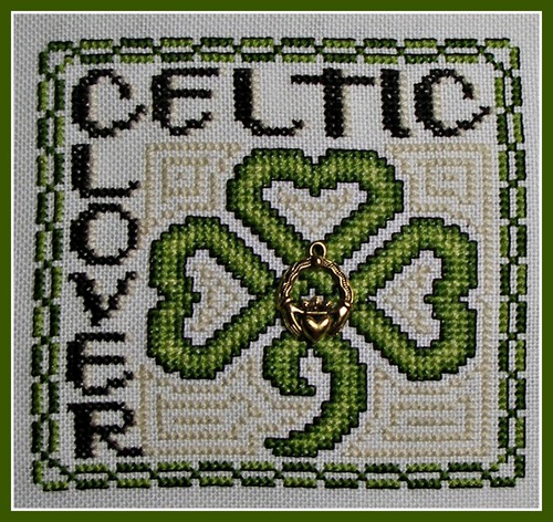 click here to view larger image of Wordplay - Celtic Clover (chart)