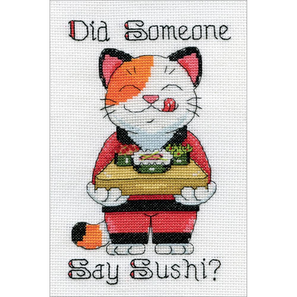 click here to view larger image of Say Sushi (counted cross stitch kit)