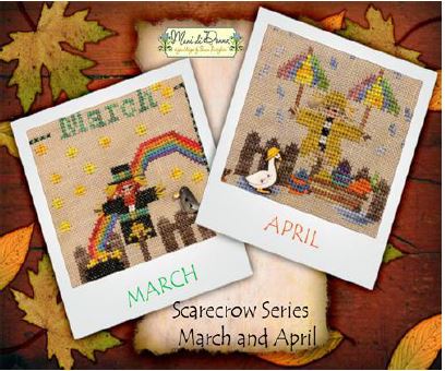 click here to view larger image of Year With The Scarecrows, A - March and April ()