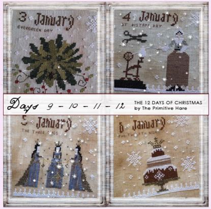 click here to view larger image of Twelve Days of Christmas - 03Jan - 06Jan (chart)
