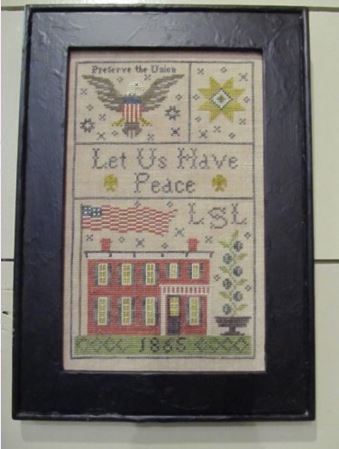 click here to view larger image of Grant House 1865 Sampler (chart)