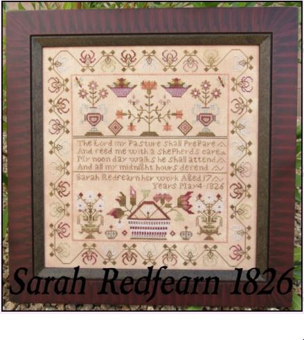 click here to view larger image of Sarah Redfearn 1826 (chart)