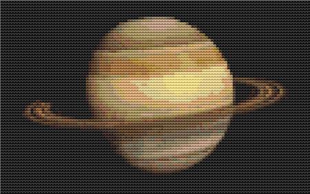 click here to view larger image of Planetary Series - Saturn (chart)