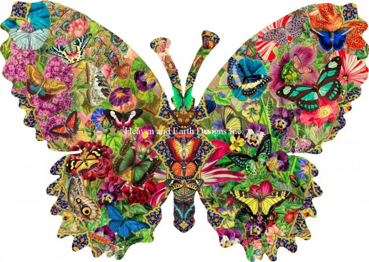 click here to view larger image of Butterfly Menagerie - Aimee Stewart (chart)