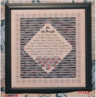 click here to view larger image of Patriotic Quilt (chart)