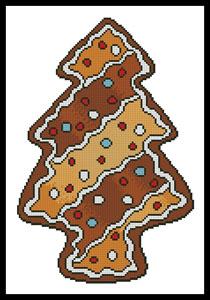 click here to view larger image of Gingerbread Christmas Tree (chart)