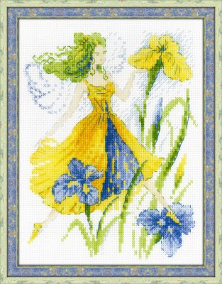 click here to view larger image of Sunny Day Fairy (counted cross stitch kit)