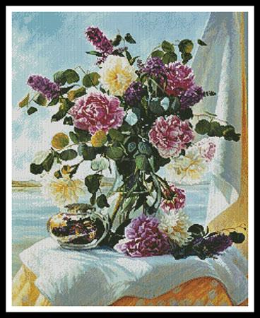 click here to view larger image of Floral Arrangement  (Robin Anderson) (chart)