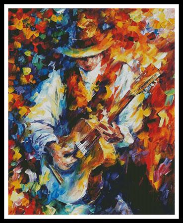 click here to view larger image of Sing My Guitar - Large  (Leonid Afremov) (chart)