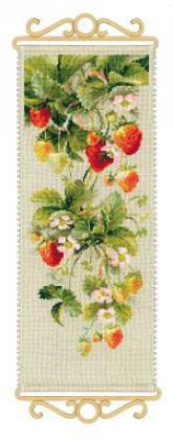 click here to view larger image of Strawberry (counted cross stitch kit)