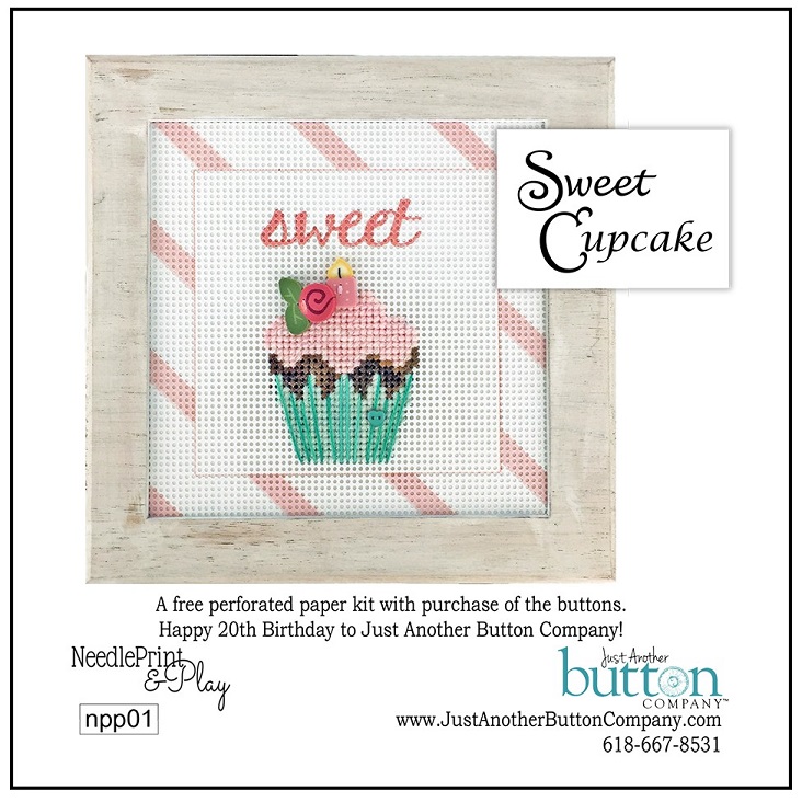click here to view larger image of Sweet Cupcake (counted cross stitch kit)