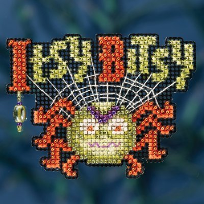 click here to view larger image of Itsy Bitsy Spider (counted cross stitch kit)