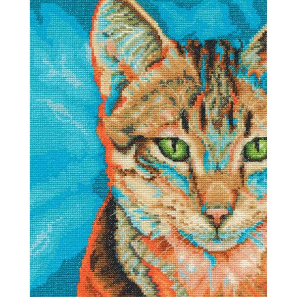 click here to view larger image of Tabby (counted cross stitch kit)