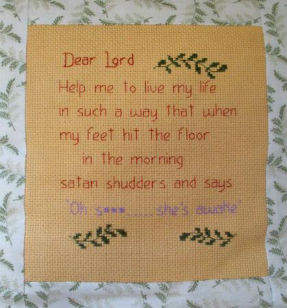 click here to view larger image of Dear Lord... Shes Awake (chart)