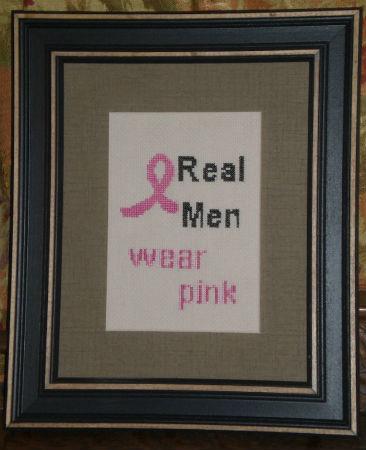 click here to view larger image of Real Men Wear Pink (chart)