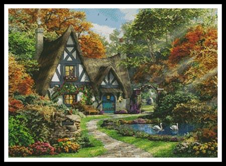 click here to view larger image of Autumn Cottage  (Dominic Davison) (chart)