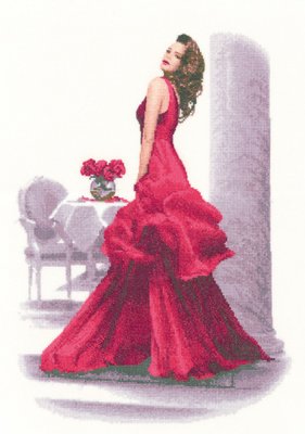 click here to view larger image of Susannah - Elegance by John Clayton (27ct) (counted cross stitch kit)