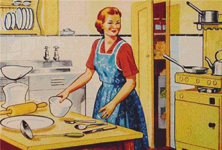 click here to view larger image of Retro Housewife (chart)