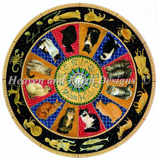 click here to view larger image of Mini Zodiac Circle (chart)